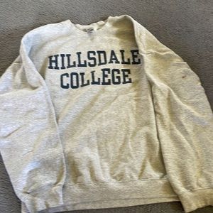 Hillsdale College crewneck sweater